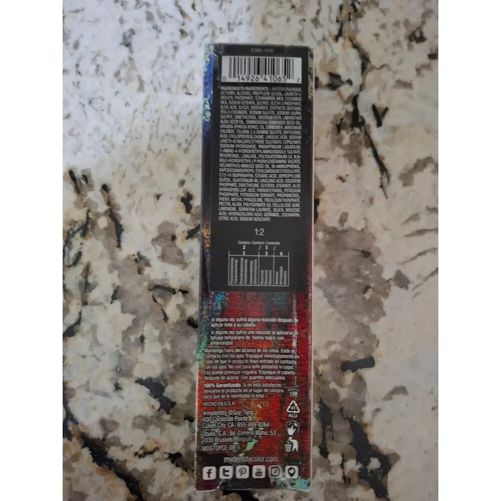 Guy Tang Mydentity Demi Permanent Hair Color Silver Smoke 6SS New